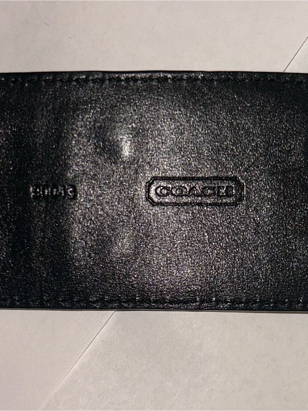 Vintage Y2K Coach Monogram Jacquard and Leather Small Chunky Belt - Picture 8 of 16